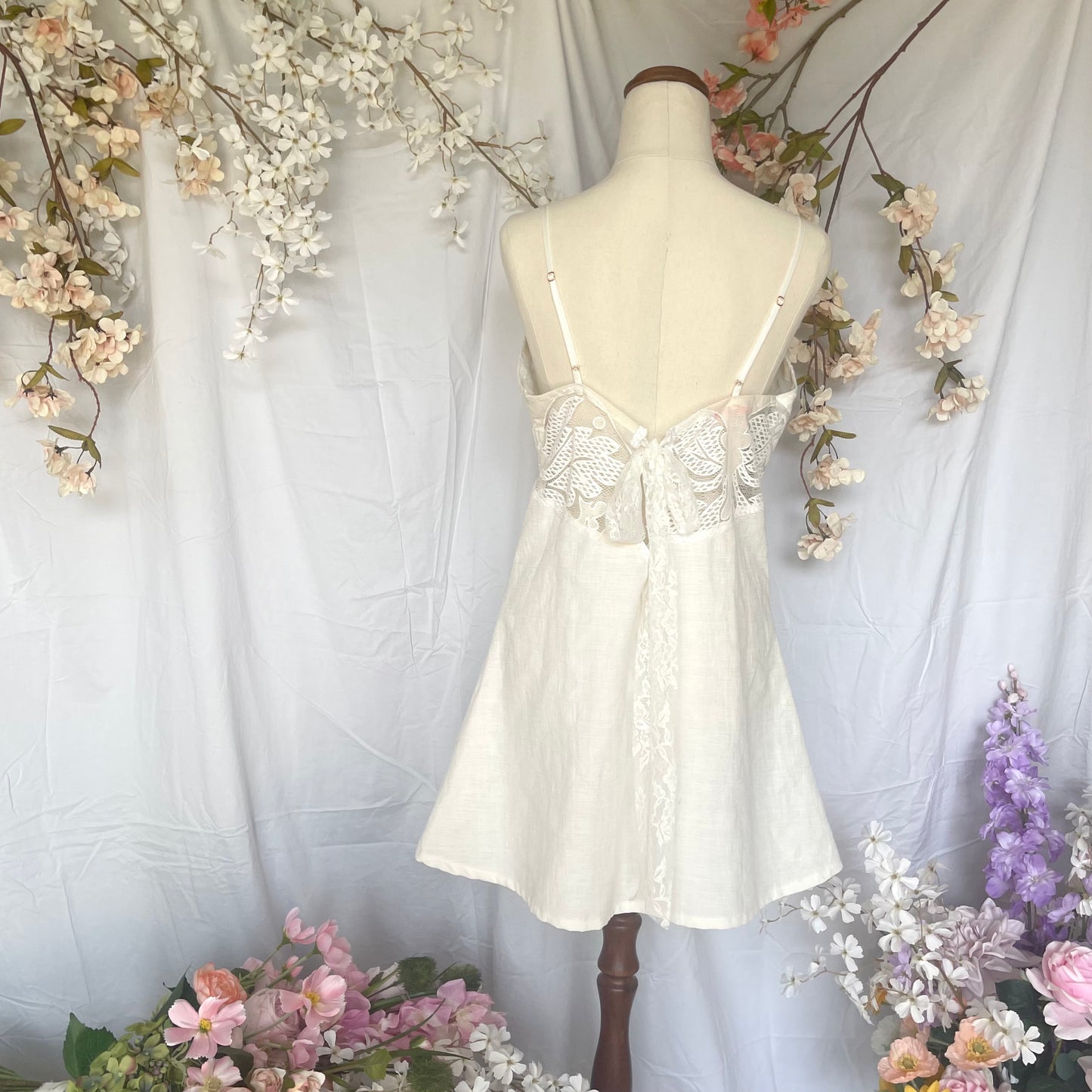Rainbows & Unicorns Lace Slip Dress