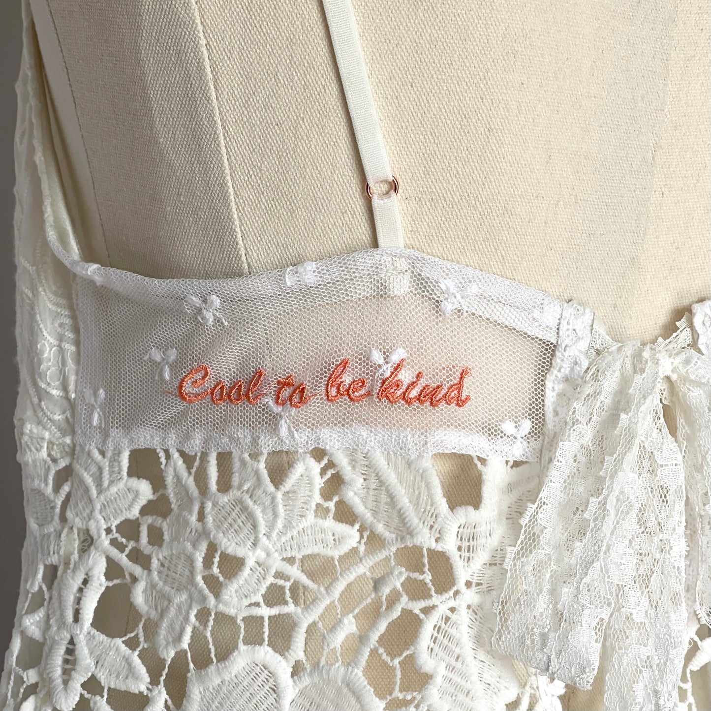 Cool to be Kind Lace Slip Dress