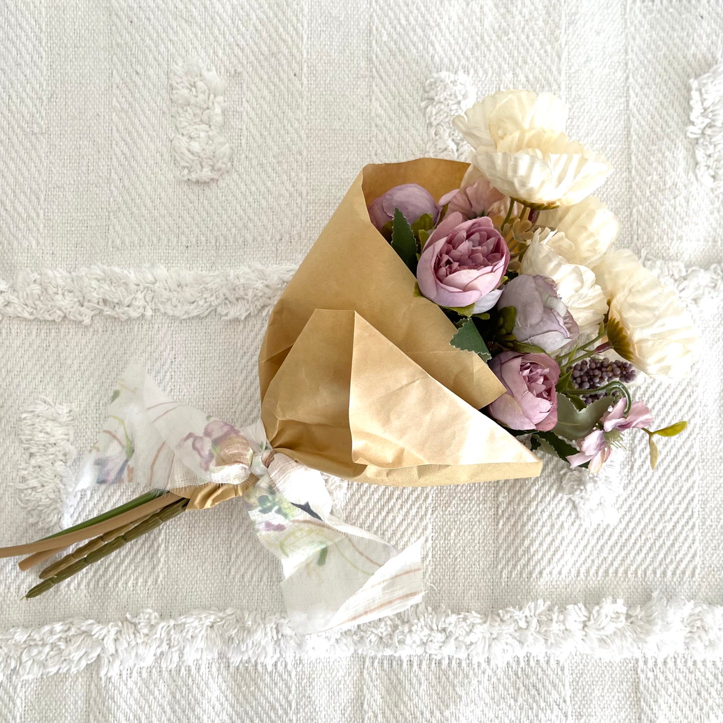 Lavender Cream Mini Bouquet