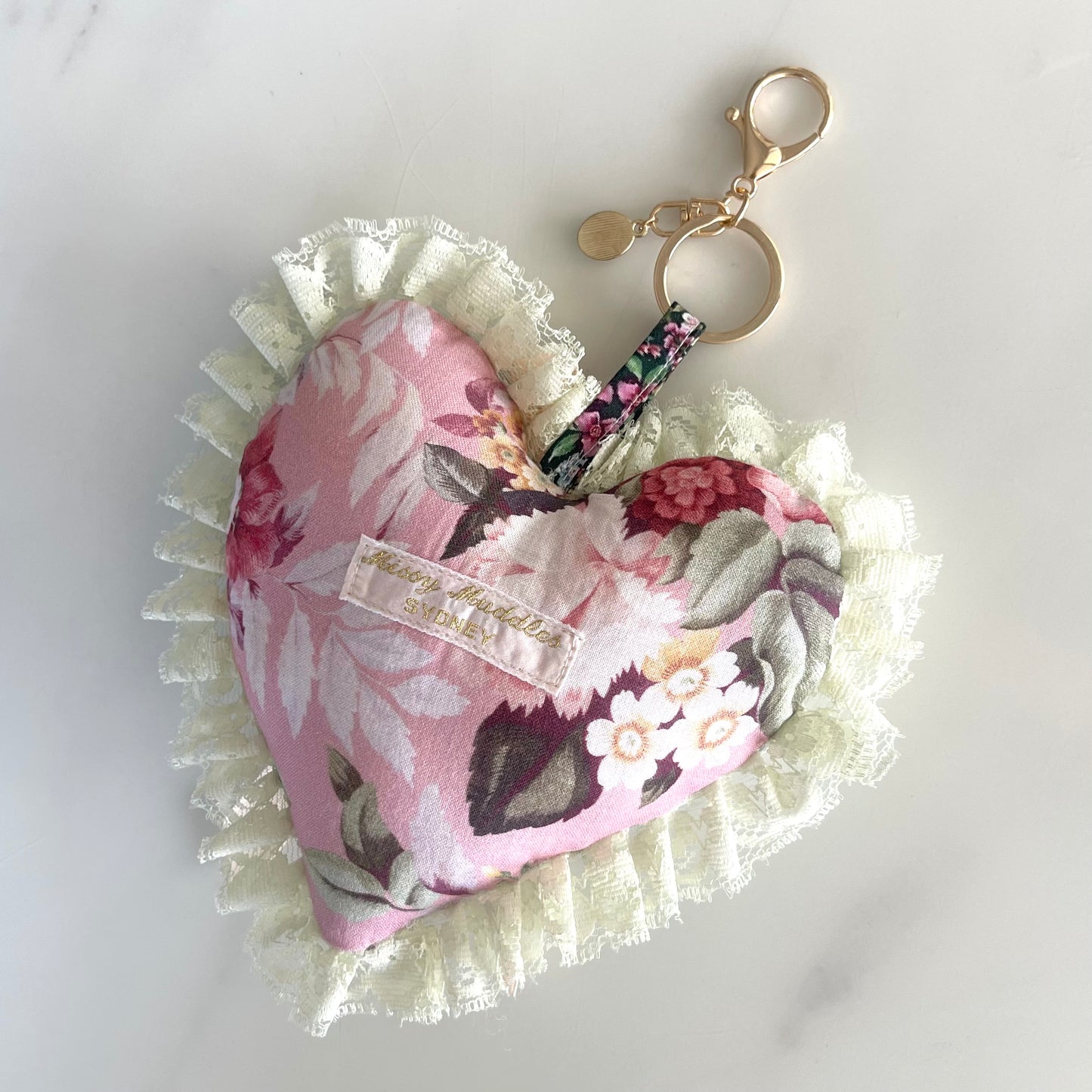 Whimsical Heart Keychain/ Bag Charm (Copy)