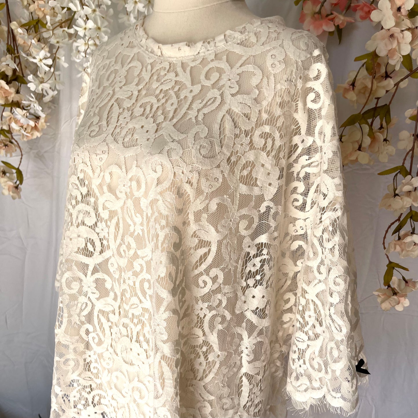 Paris Oversized Lace T-Shirt