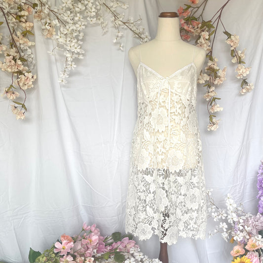 Cool to be Kind Lace Slip Dress