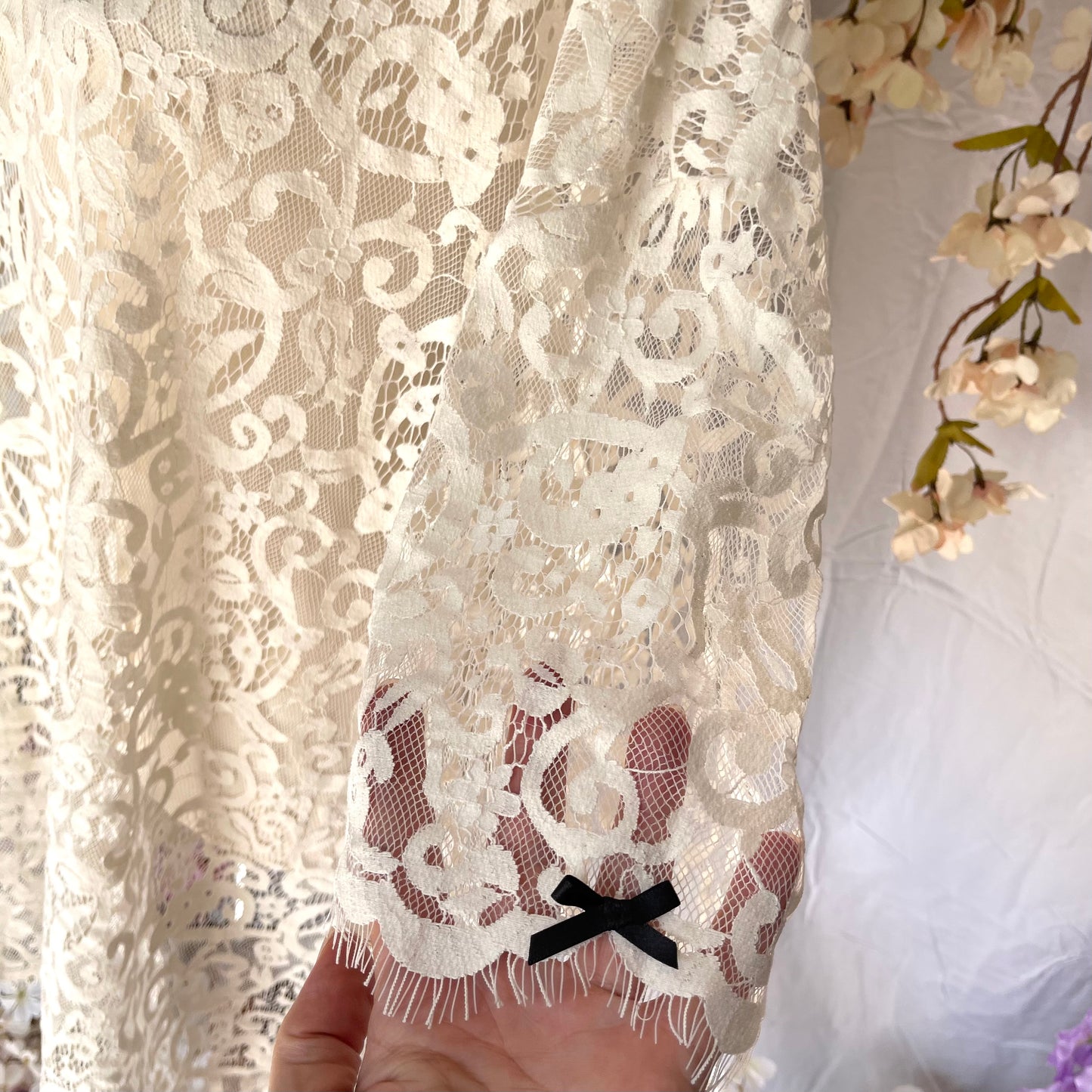 Paris Oversized Lace T-Shirt