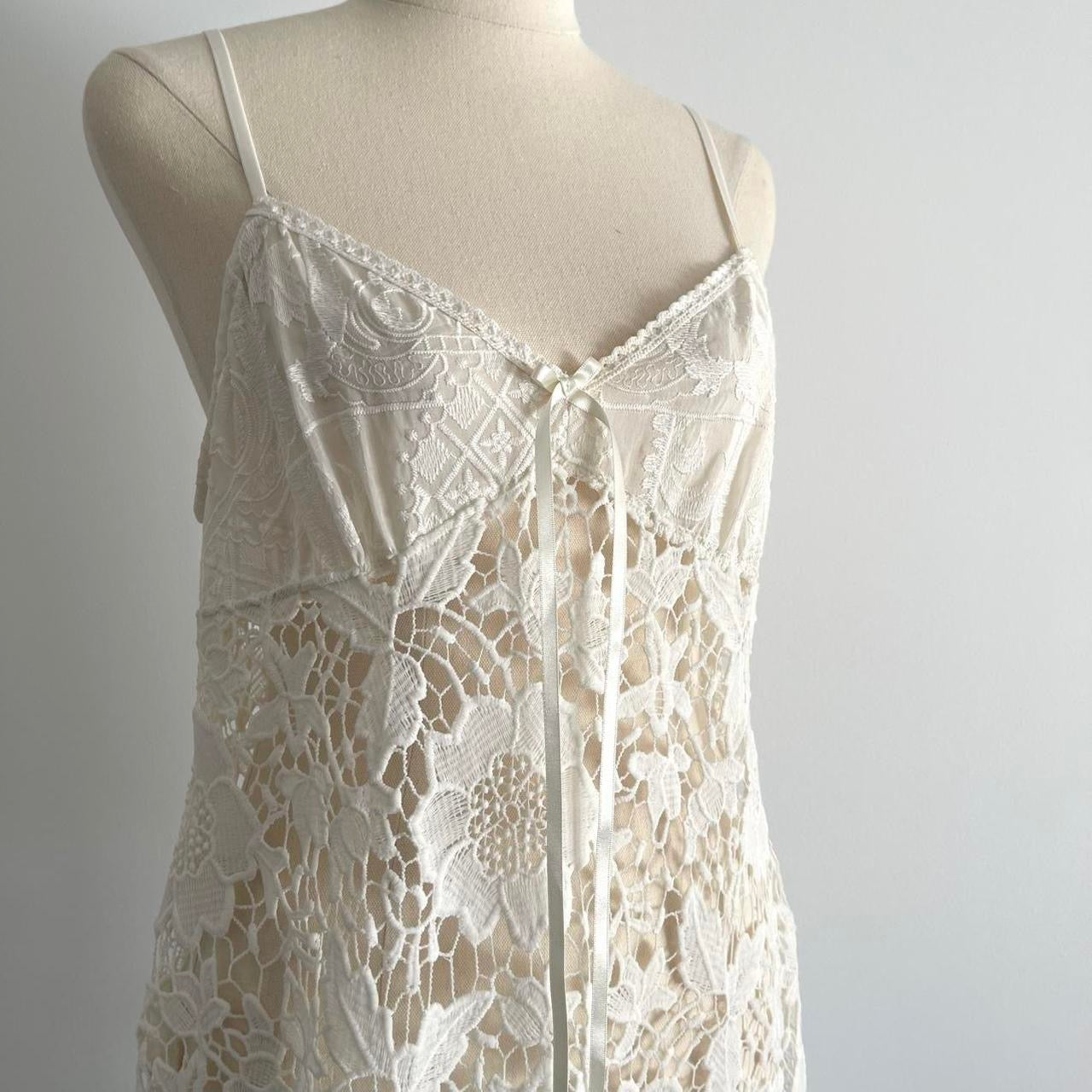 Cool to be Kind Lace Slip Dress
