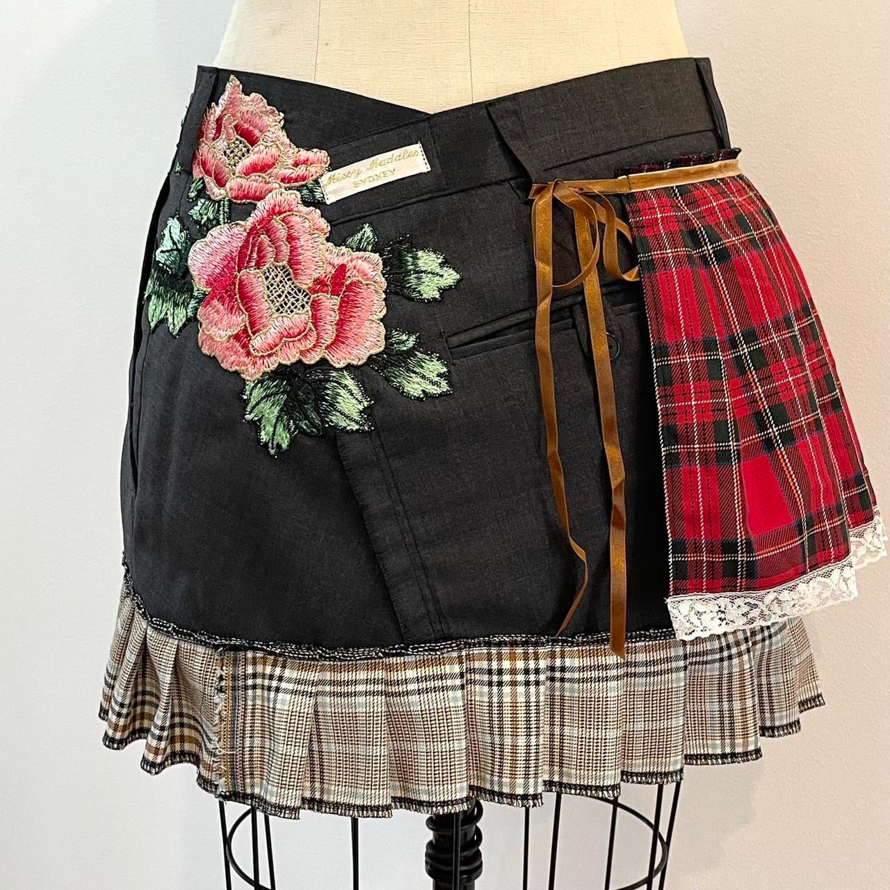Italian Wool Upcycled Skirt
